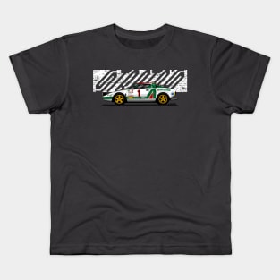 The coolest rally car ever with the most italian livery Kids T-Shirt